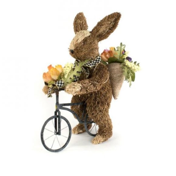 MacKenzie-Childs Other - SOLD!!- Farmhouse Bunny on Bike